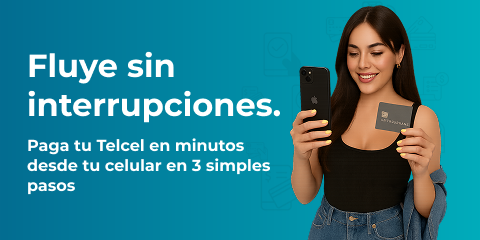 Paga tu Factura Telcel desde el celular - Banner móvil
