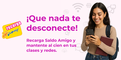 Banner móvil de recargas Telcel